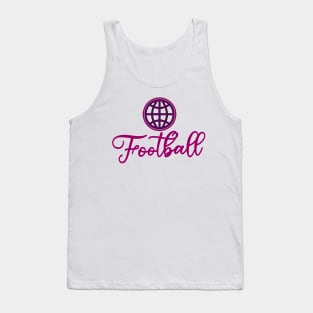 Football Girl Tank Top